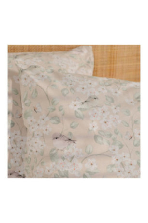 Parure de lit Gardos Beige clair - 160x200cm