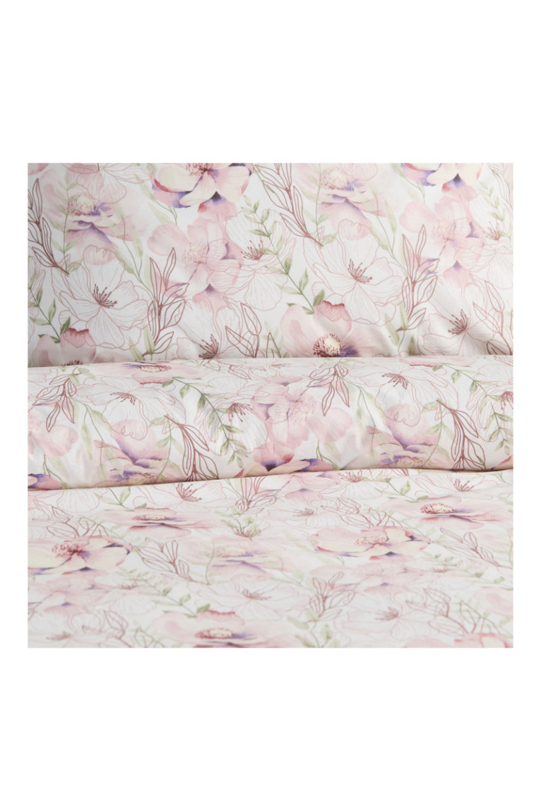 Parure de lit SABIO Blanc - 160x200cm