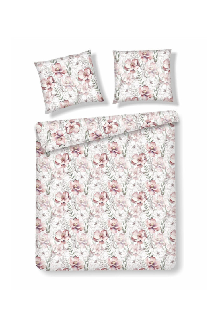 Parure de lit SABIO Blanc - 160x200cm