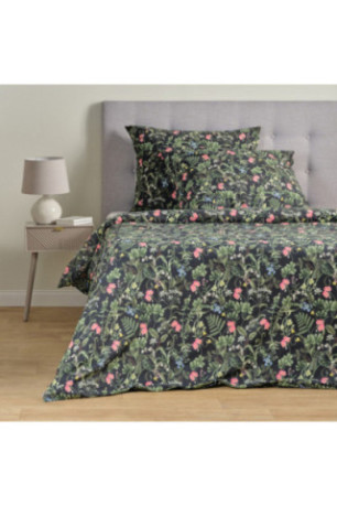 Parure de lit Lorcan Noir - 160x200cm
