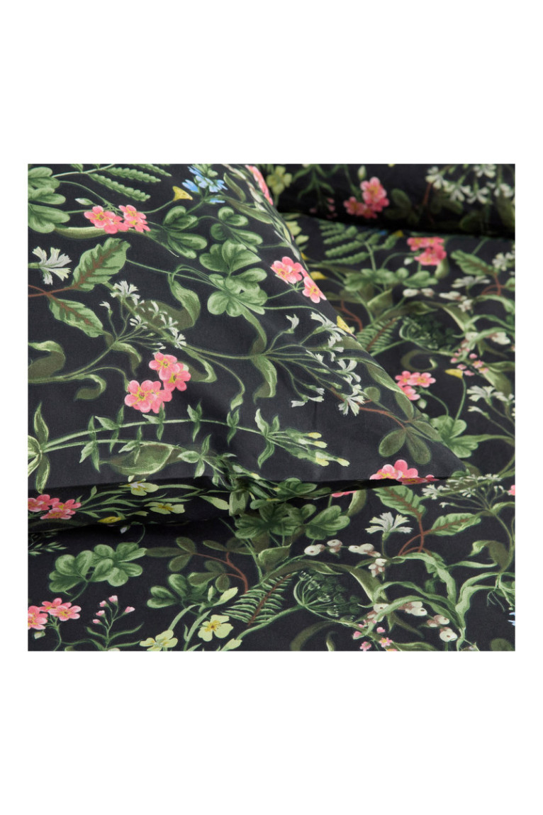 Parure de lit Lorcan Noir - 160x200cm
