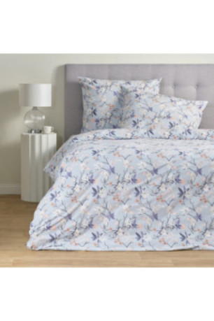 Parure de lit Morisa Bleu ciel - 160x200cm