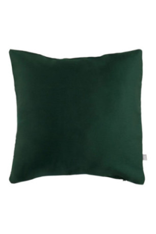 Taie d'oreiller Satinette Solid Vert foncé - 40x40cm