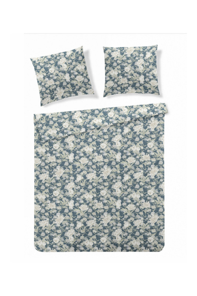 Parure de lit Lilos Bleu - 160x200cm