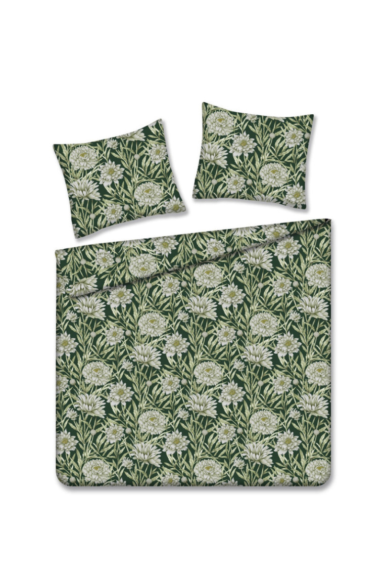 Parure de lit Forica Vert - 200x220cm