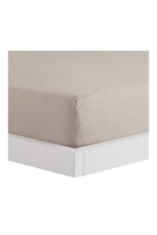 Drap-housse Micros Beige - 120x200x25cm