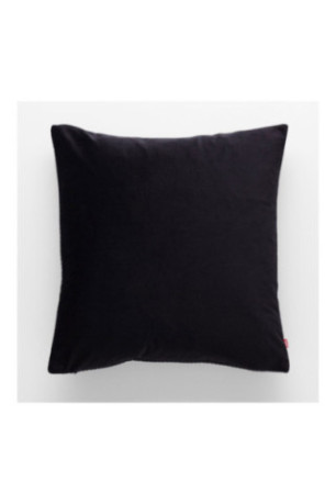 Housse de coussin unie Pontoso Noir - 45x45cm