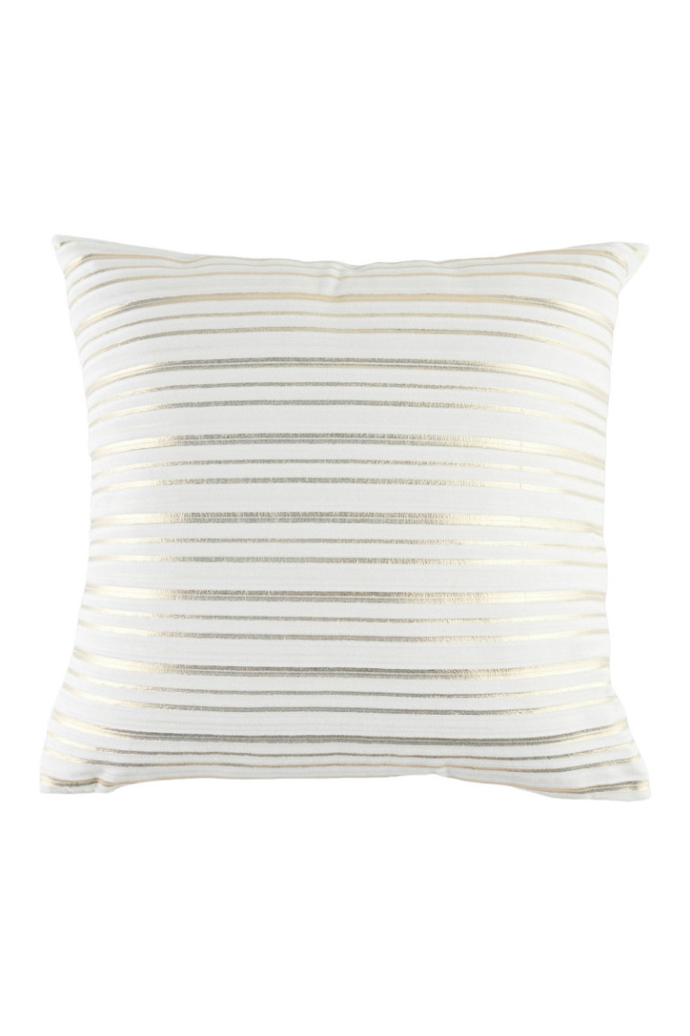 Housse de coussin décorative Calama Blanc - 45x45cm
