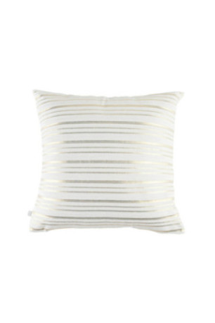 Housse de coussin décorative Calama Blanc - 45x45cm