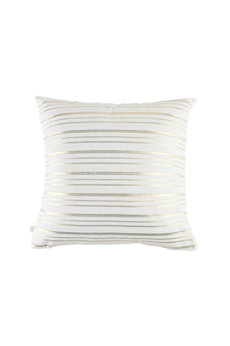 Housse de coussin décorative Calama Blanc - 45x45cm