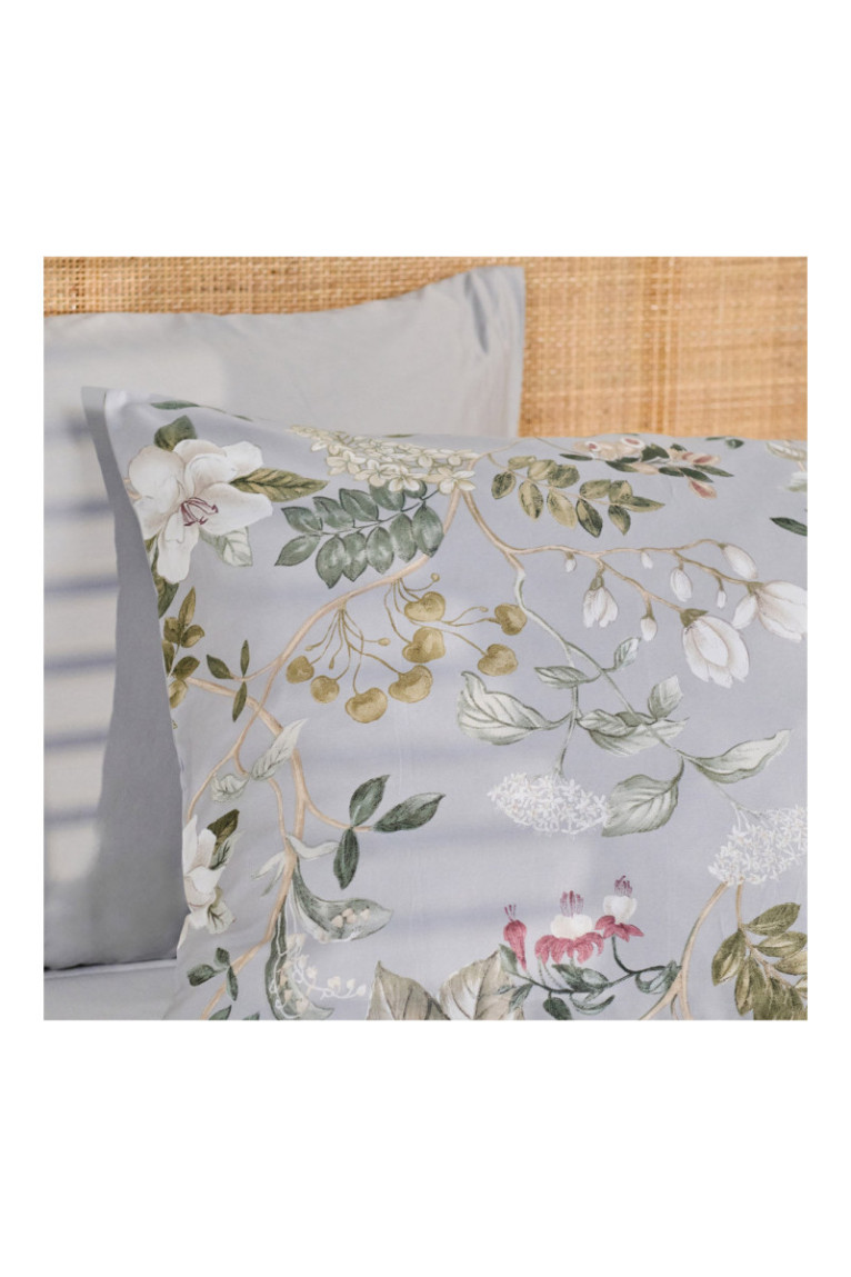 Parure de lit Rebeccas Vert sauge - 200x220cm