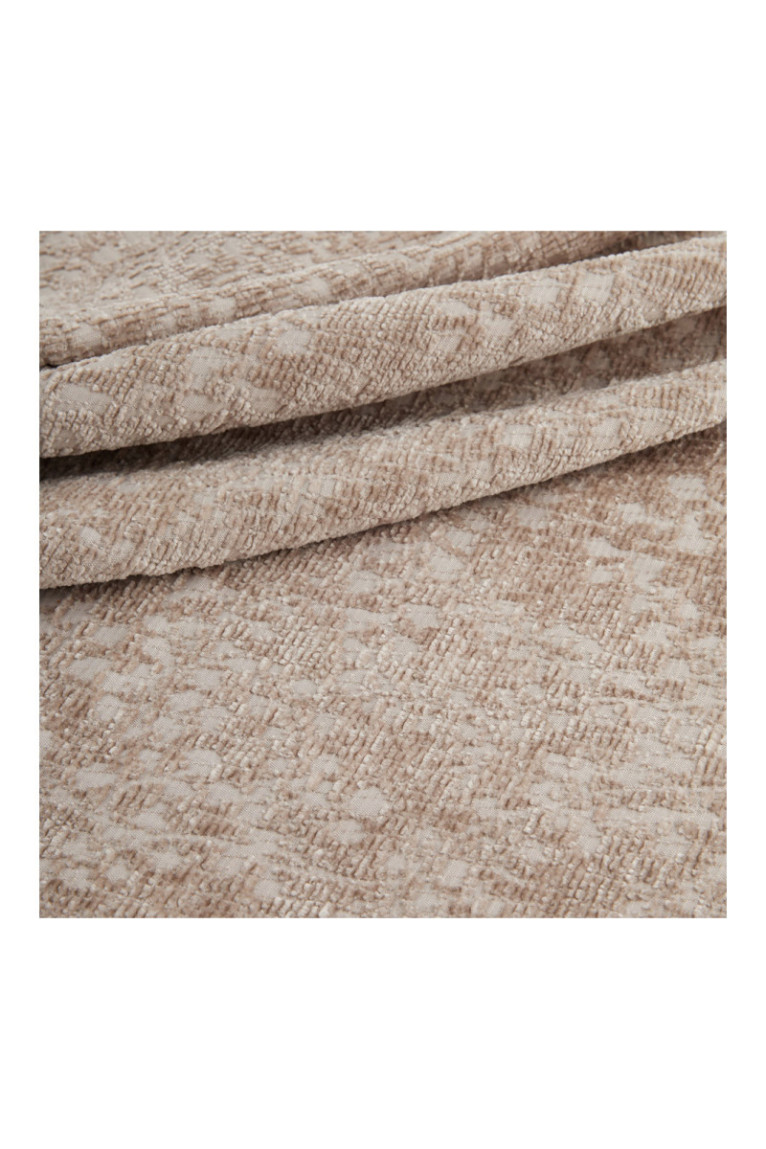 Dessus de lit Fretete Taupe - 200x275cm