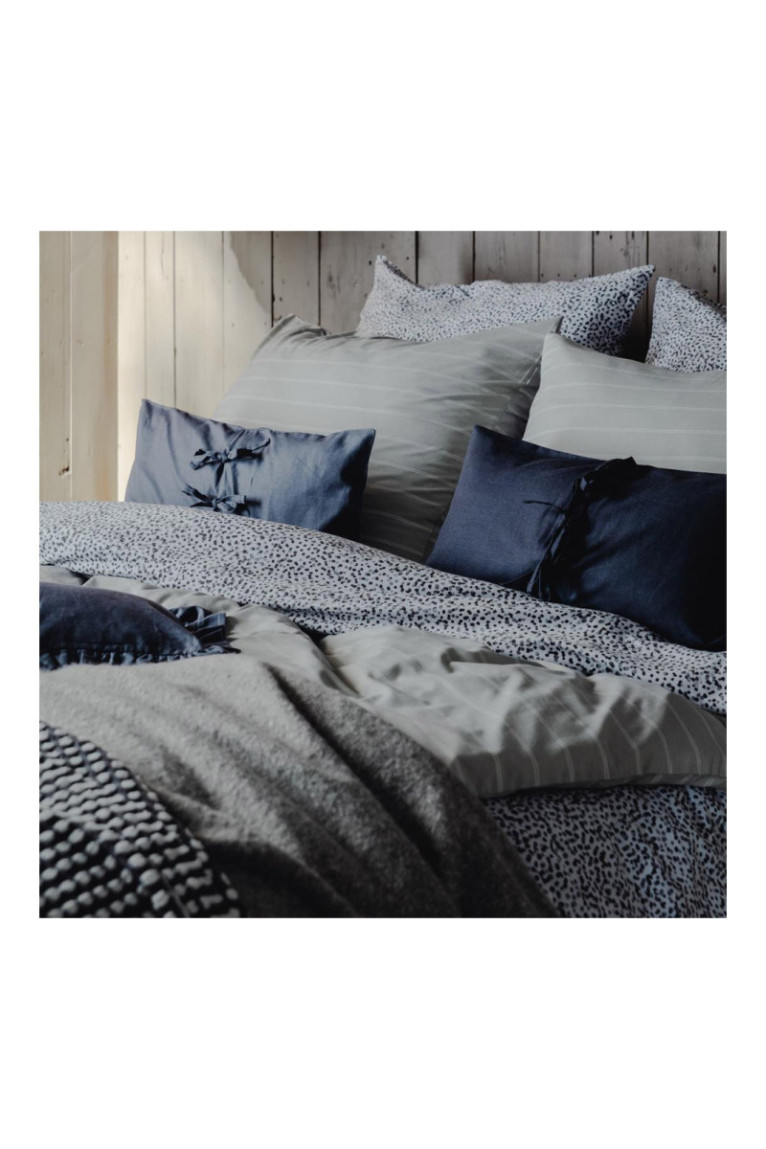 Housse de coussin Bosma Gris - 30x60cm