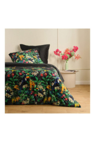 Parure de lit Tropicus Noir - 200x220cm