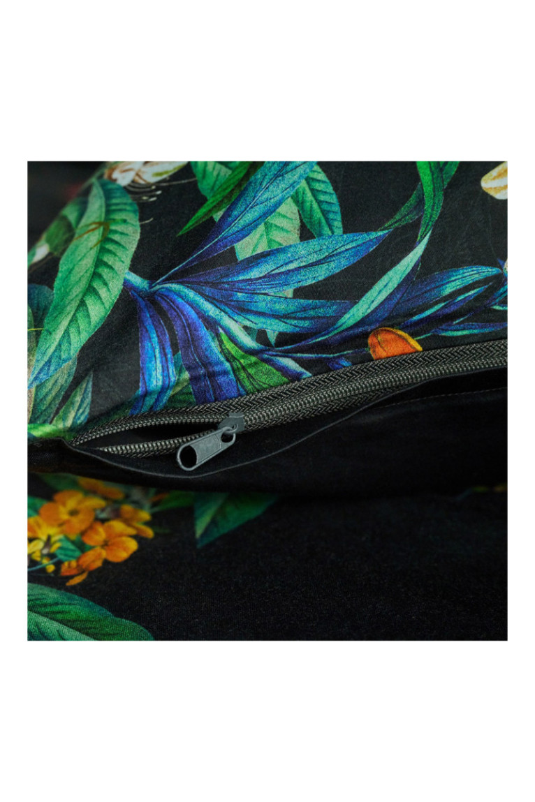 Parure de lit Tropicus Noir - 200x220cm