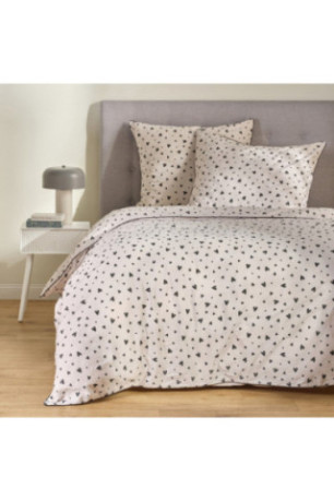 Parure de lit Malorina Beige clair - 160x200cm
