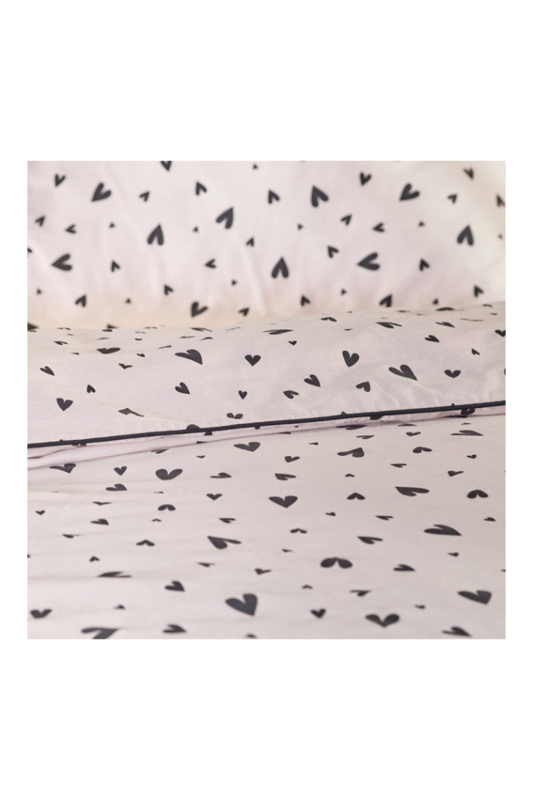 Parure de lit Malorina Beige clair - 160x200cm