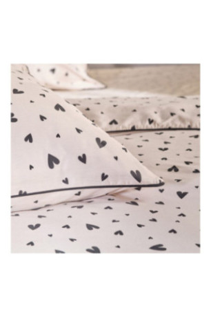 Parure de lit Malorina Beige clair - 160x200cm
