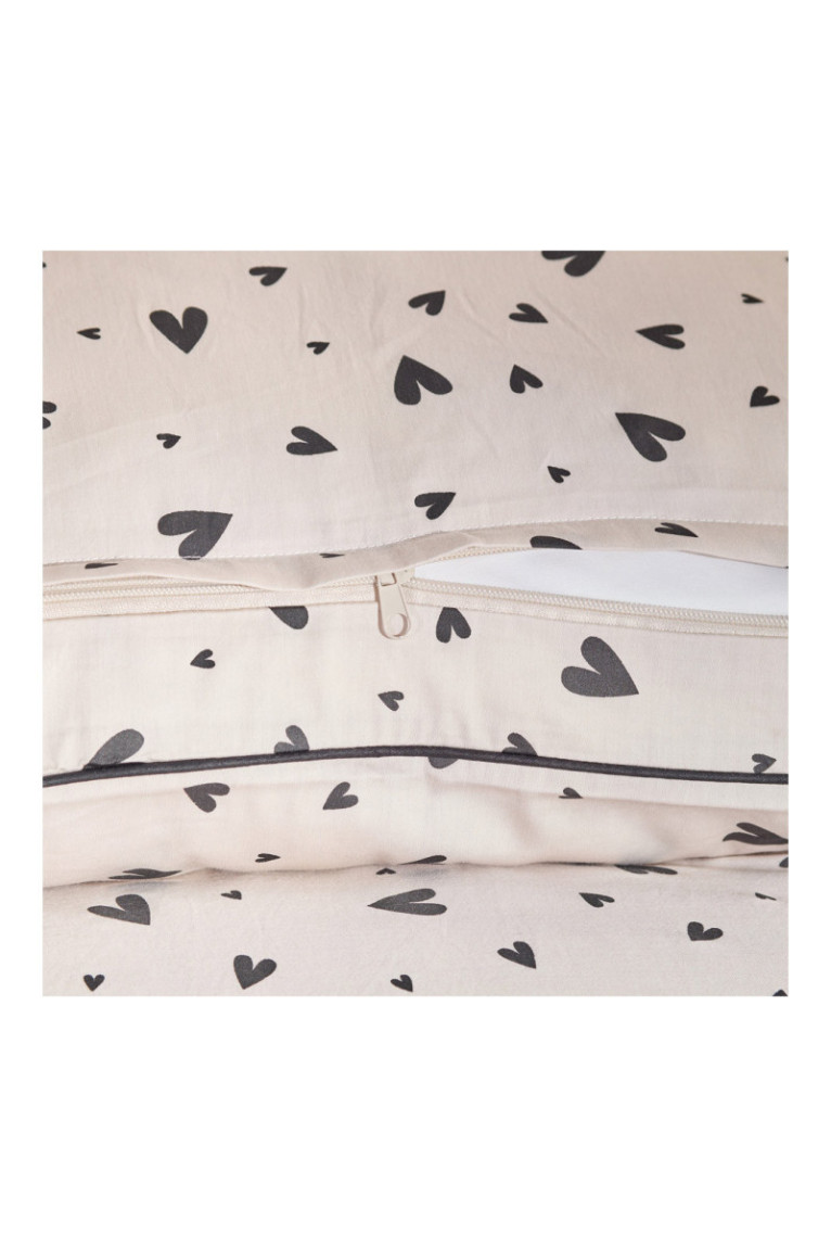 Parure de lit Malorina Beige clair - 160x200cm