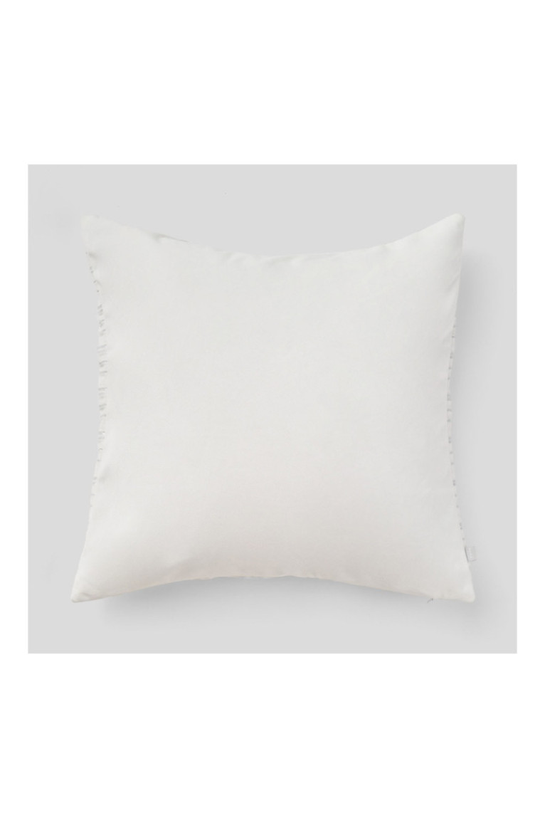 Housse de coussin décorative Calama Printed Blanc - 45x45cm