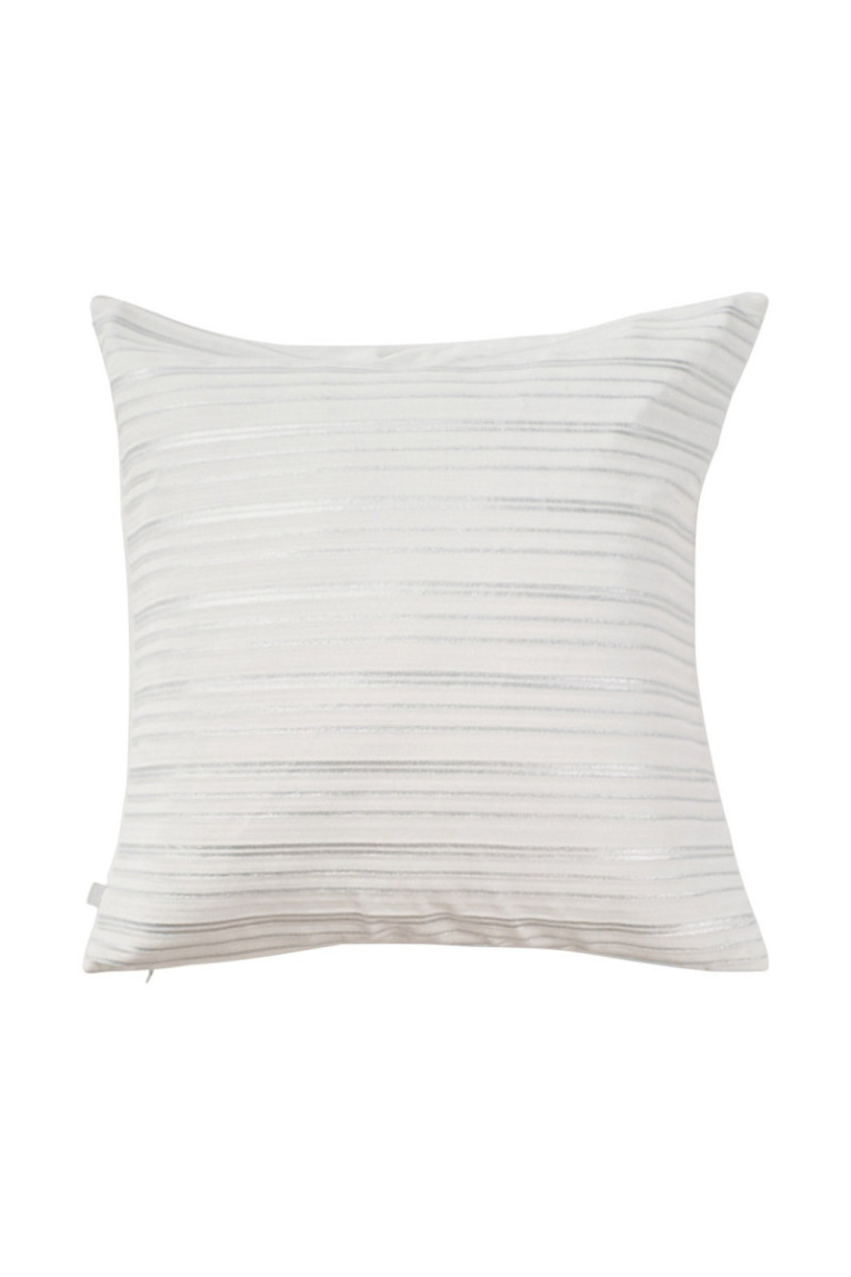 Housse de coussin décorative Calama Printed Blanc - 45x45cm