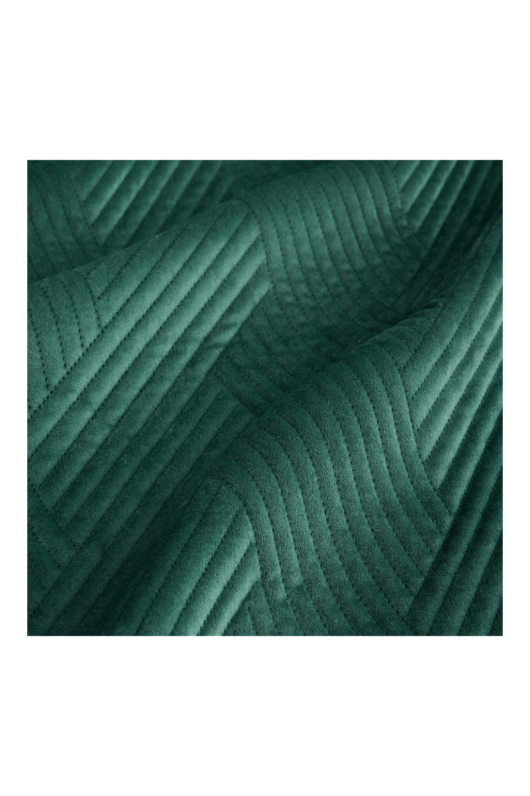 Dessus de lit Trialett Vert Foncé - 200x220cm