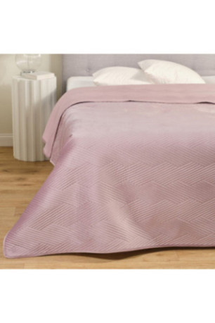 Couvre-lit Trialett Vieux rose - 200x220cm