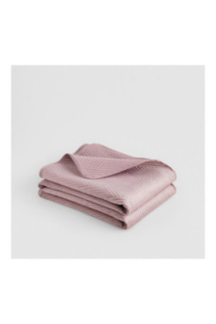 Couvre-lit Trialett Vieux rose - 200x220cm