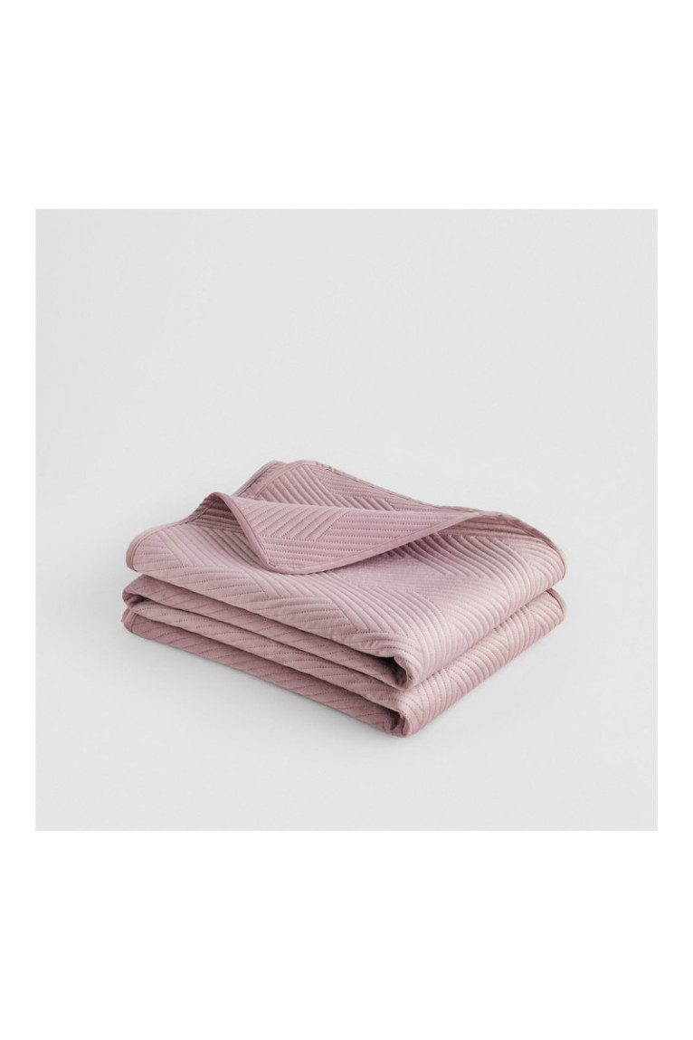 Couvre-lit Trialett Vieux rose - 200x220cm