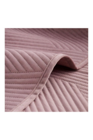 Couvre-lit Trialett Vieux rose - 200x220cm