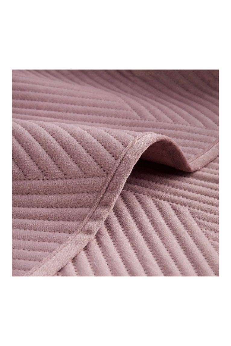 Couvre-lit Trialett Vieux rose - 200x220cm