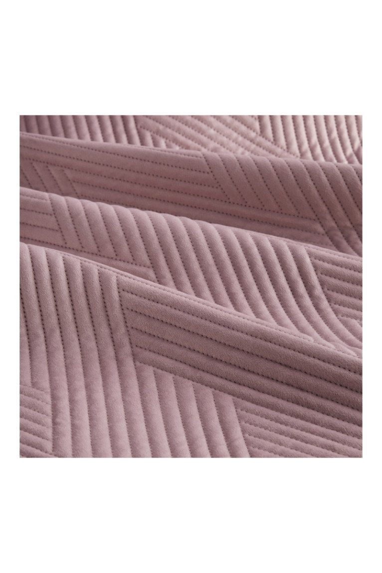 Couvre-lit Trialett Vieux rose - 200x220cm