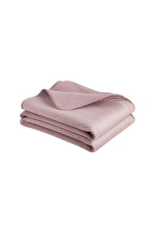 Couvre-lit Trialett Vieux rose - 200x220cm