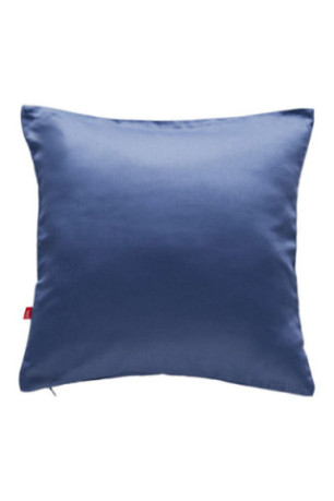 Taie d'oreiller Satinette Solid Bleu - 40x40cm
