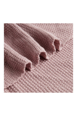 Plaid Zoltane Violet clair - 130x170cm