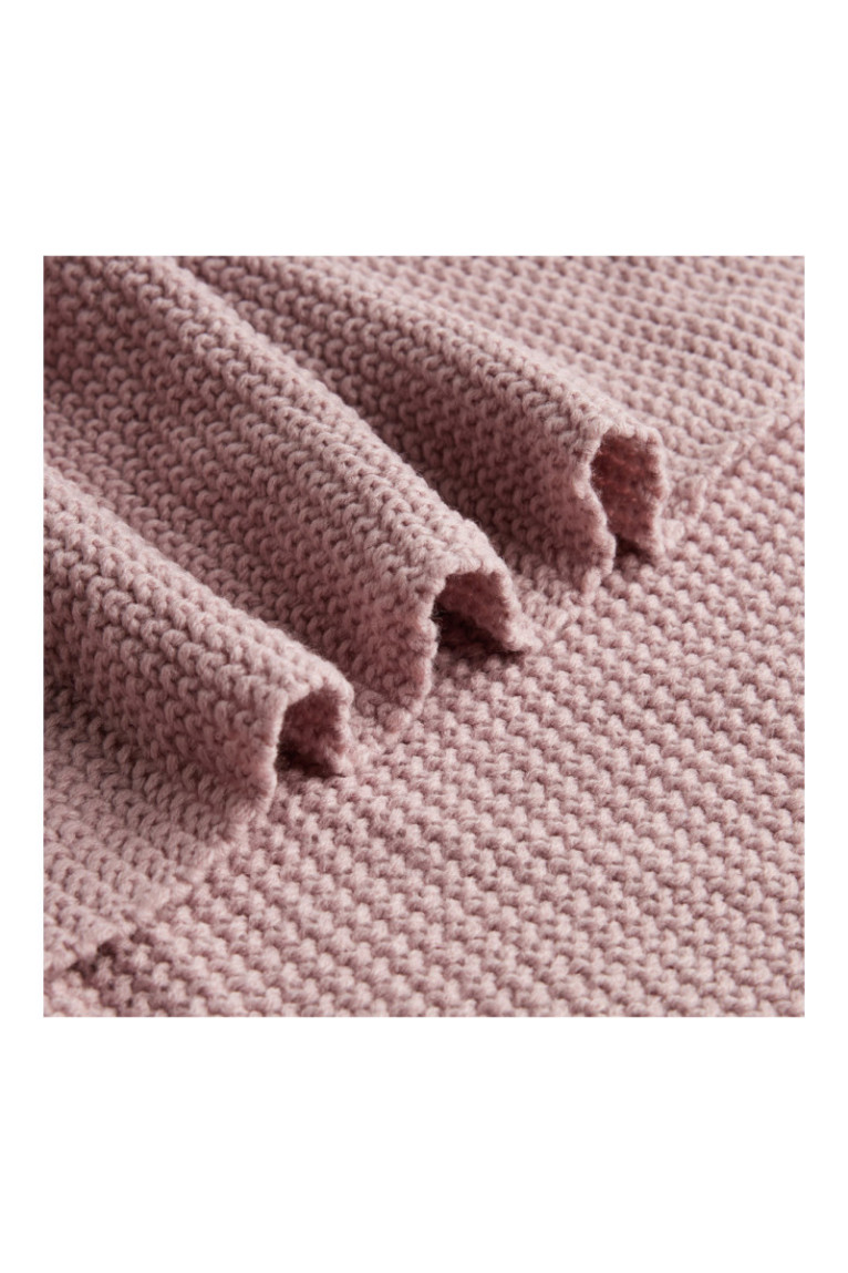Plaid Zoltane Violet clair - 130x170cm