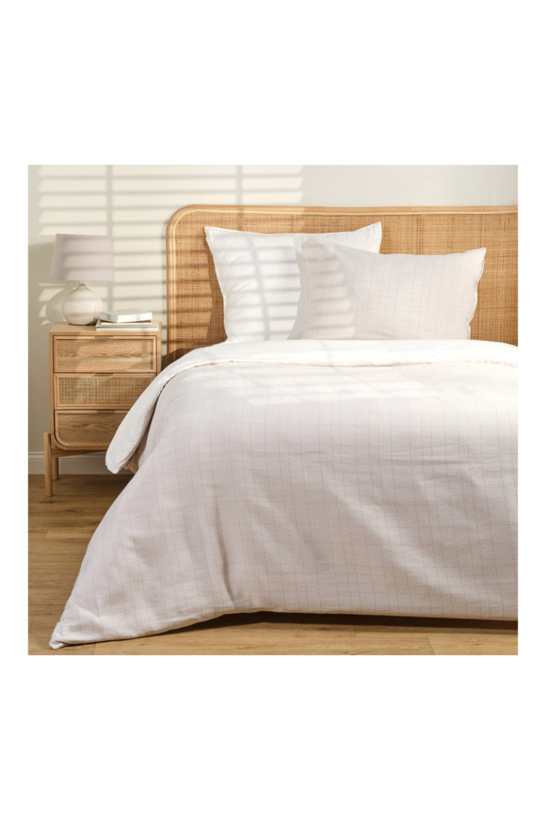 Parure de lit Sirana Beige - 160x200cm