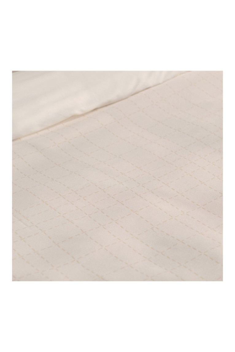 Linge de lit Jacquard Sirana Beige - 200x220cm