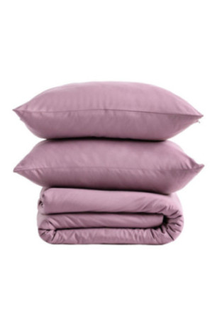 Parure de lit Micros Solid Rose - 140x200cm