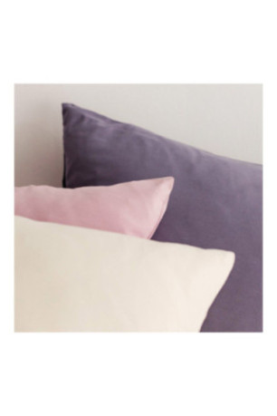 Parure de lit Micros Solid Rose - 140x200cm
