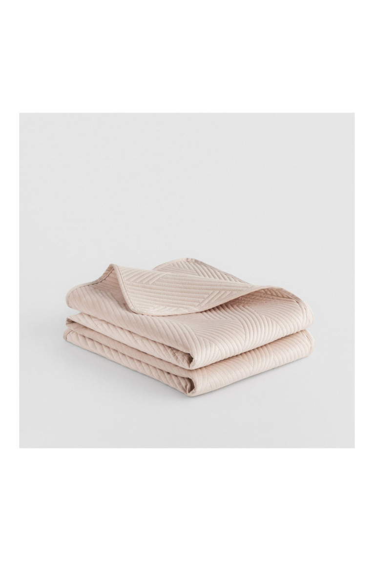 Dessus de lit Trialett Beige - 200x220cm