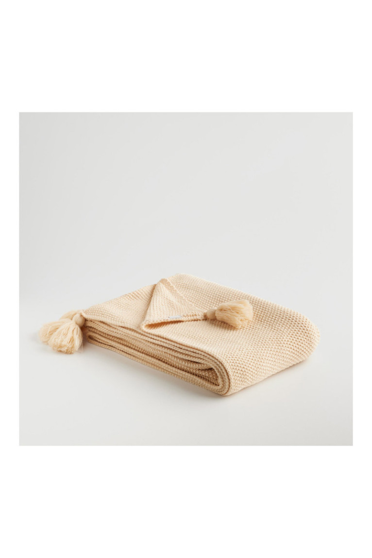 Couverture Zoltane Beige - 130x170cm