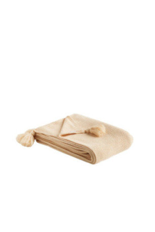 Couverture Zoltane Beige - 130x170cm