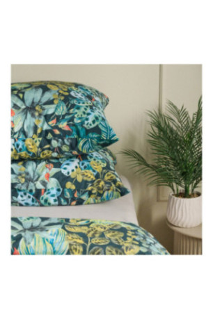 Parure de lit Abramo Vert foncé - 200x220cm