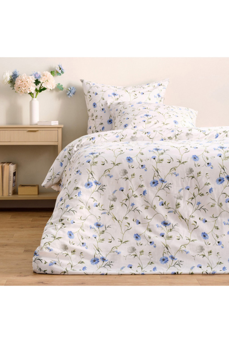 Parure de lit Ryshand Blanc - 200x220cm