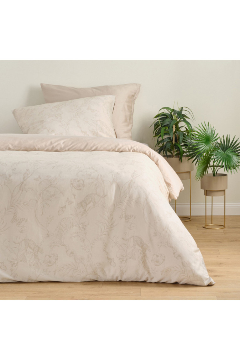 Parure de lit Tamlin beige - 160x200cm