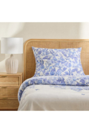 Parure de lit Delioso Blanc - 140x200cm