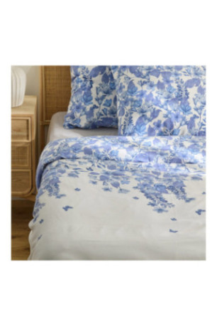 Parure de lit Delioso Blanc - 140x200cm