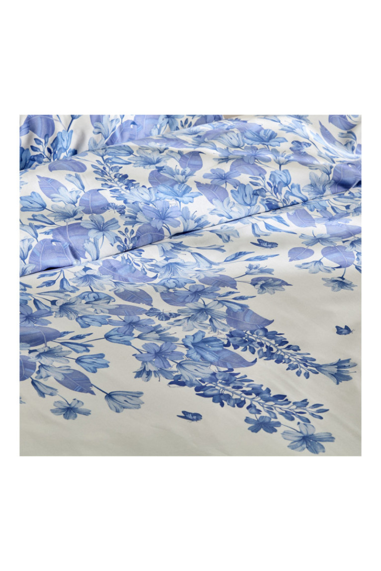 Parure de lit Delioso Blanc - 140x200cm