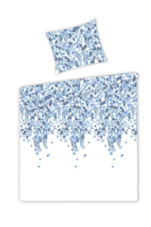 Parure de lit Delioso Blanc - 140x200cm